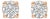 10K Rose Gold Plated .925 Sterling Silver 1/10 Cttw Round Brilliant-Cut Lab Grown Diamond Miracle-Set Stud Earrings (F-G Color, VS1-VS2 Clarity) For Sale