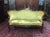 Antique Settee, Apple Green Victorian Settee For Sale - Image 4 of 11