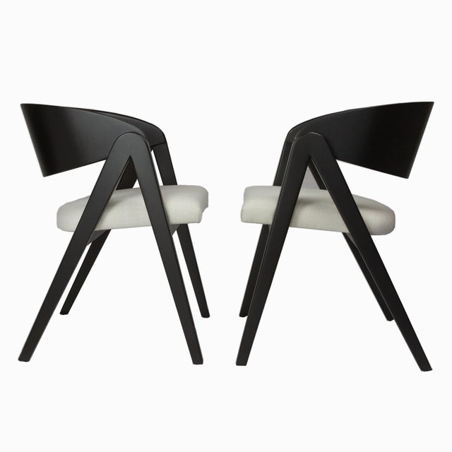 1950s Vintage Allan Gould 4171 Compass Chairs Set Of 6 Chairish