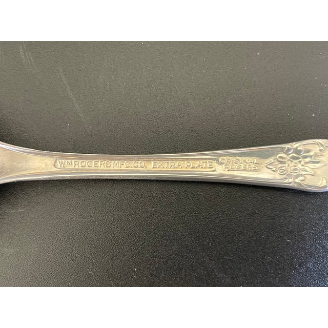 Mid 20th Century Wm Rogers Mfg. Co. Grand Elegance (Silverplate, 1959) Sherbet Ice Cream Spoons - Set of 8 For Sale - Image 5 of 8