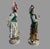 Antique Sitzendorf German Porcelain Figurines Pair Fruit Sellers 20” Large For Sale - Image 4 of 12