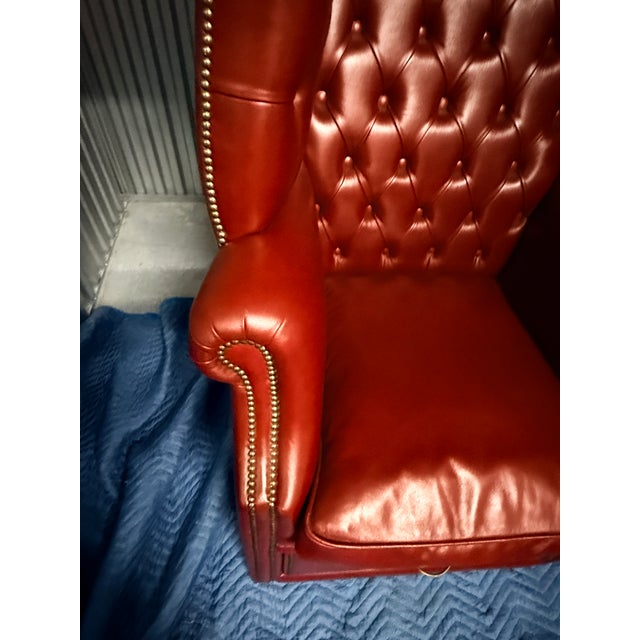 Italian Gucci Décor Capitonné Porter’s Chair For Sale - Image 3 of 13