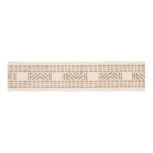 Schumacher Nael Linen Cotton Tape In Oyster