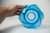 Blue Handmade Swirl Murano Glass Candleholder by Vistosi, 2014 For Sale - Image 8 of 18