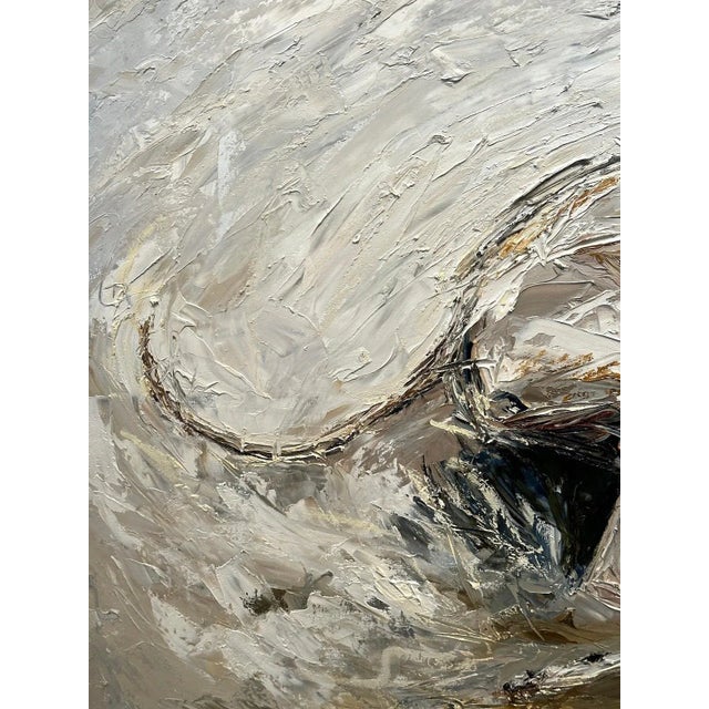 Contemporary Max LeucharsUntitled Oil on Canvas of Dog in Motion, unknown For Sale - Image 3 of 7