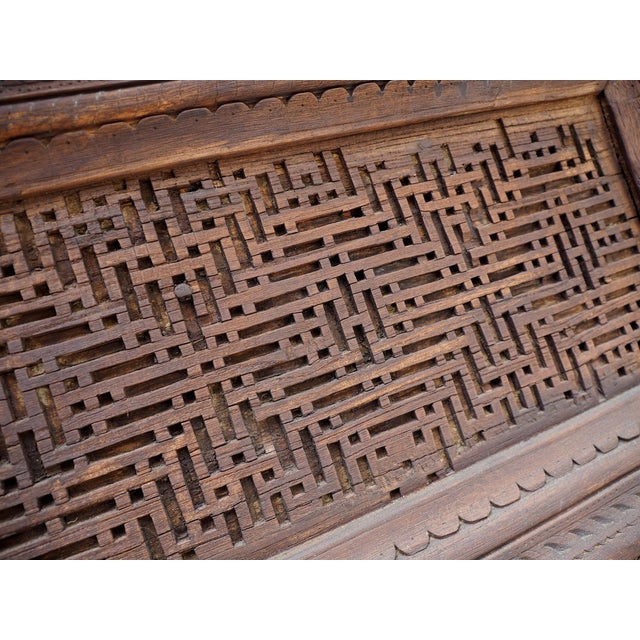 Vintage Double Bed, Swat-Tal, Pakistan For Sale - Image 10 of 17