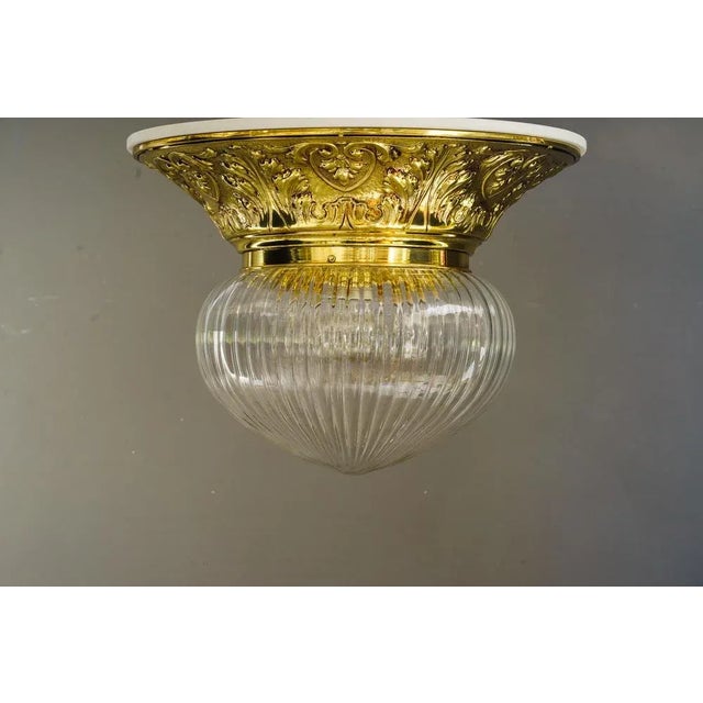 Large Historistic Ceiling Lamp, Vienna, 1890s For Sale - Image 13 of 13
