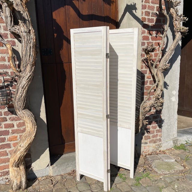 Vintage Screen in Wood, 2010s For Sale - Image 9 of 11