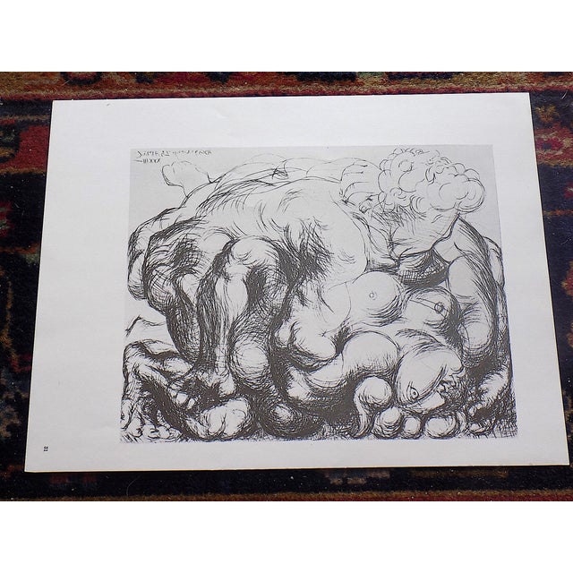 Mid-Century Modern Vintage Mid Century Modern Picasso Lithographs - Set of 6 For Sale - Image 3 of 8