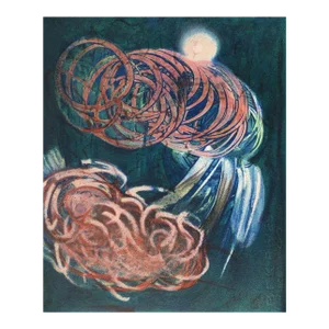 1992 André Verdet Midday Midnight Lithograph