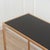 Narrow Console Table with Black Top and Rectangular Metal Frame For Sale - Image 9 of 12