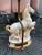 Vintage Art Deco Equestrian Porcelain Horse Sculpture Table Lamp For Sale - Image 11 of 12