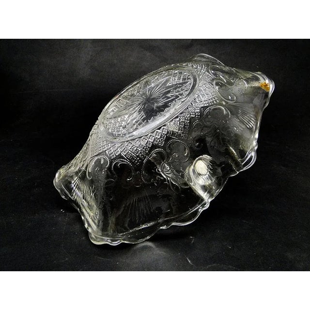 Art Nouveau Bowl from Ząbkowice Glassworks, Poland, 1900s For Sale - Image 5 of 12