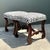 Vintage Carved Wood Low Stools - A Pair For Sale - Image 9 of 12