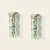 Hand-Chiseled Glass and Chrome Sconces attributed to Cristal Art, Italy, 1970s, Set of 2 For Sale - Image 9 of 11