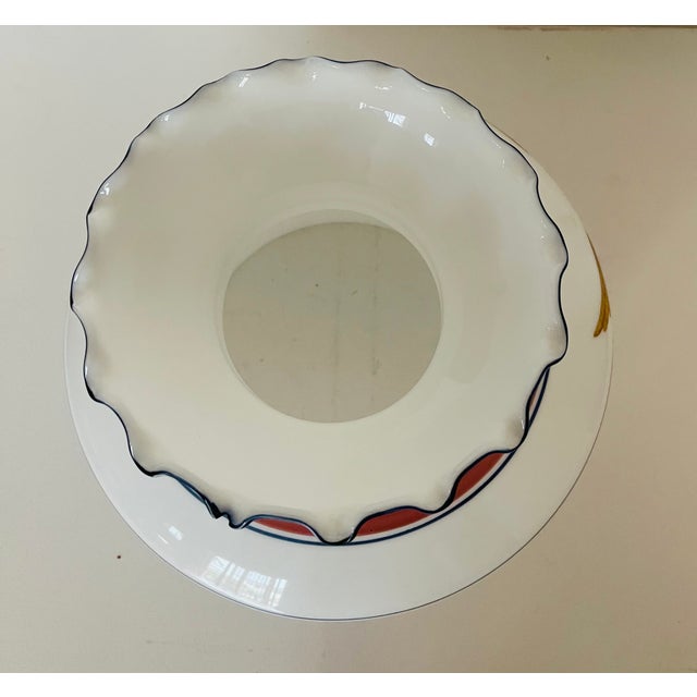 Antique American Ragle Milk Glass Lamp Shade For Sale - Image 4 of 4