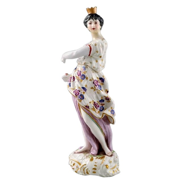Antique French Samson Porcelain Figurine For Sale