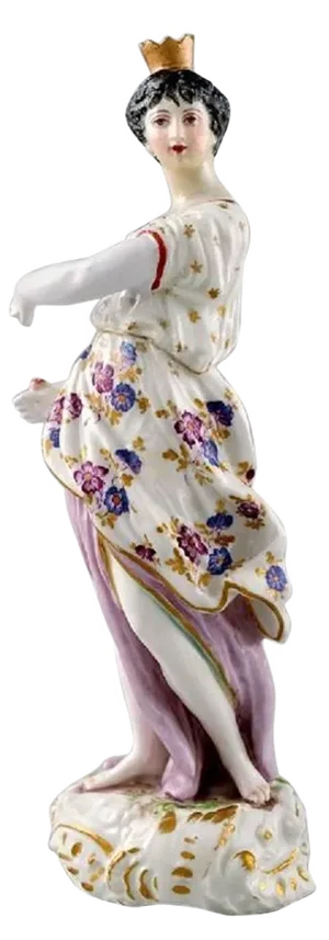 Antique French Samson Porcelain Figurine