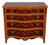 Baker Colonial Williamsburg Mahogany Bow Front Chest For Sale