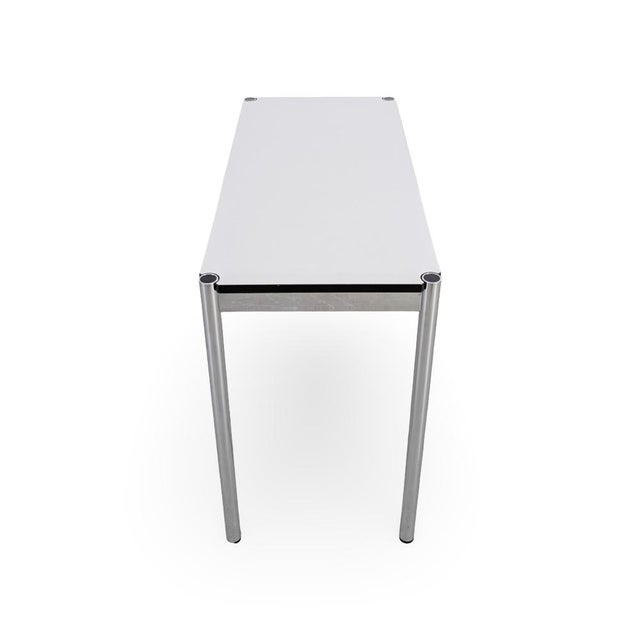 Vintage White Dining Table from USM Haller For Sale - Image 5 of 8