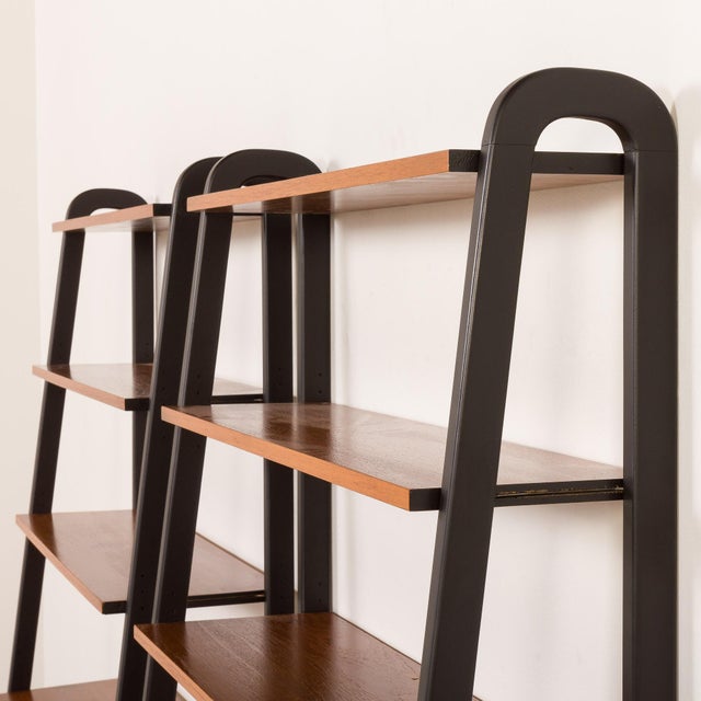 Mid-Century Modern Free Standing Wall Unit by Brantorps, 1960s, Set of 2 For Sale - Image 12 of 17