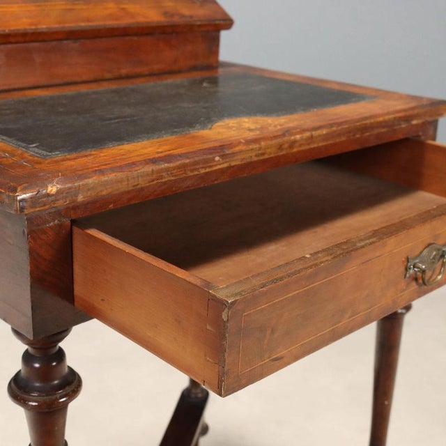 Antique English Art Nouveau Desk, 1900s For Sale - Image 5 of 10