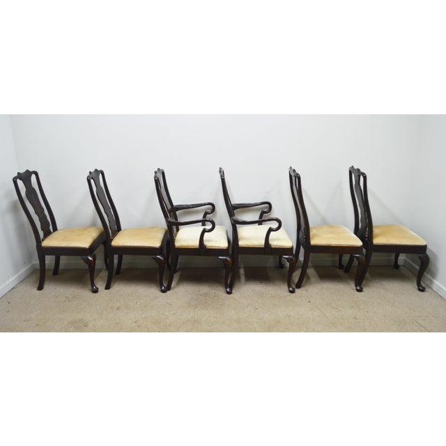 Henredon Dining Chairs Set of 6 For Sale - Image 11 of 12