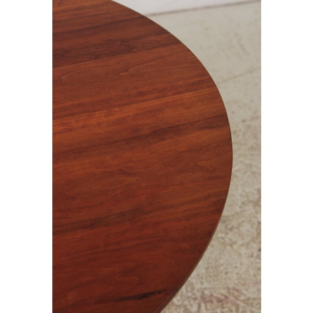 Brown Thomas Moser Cherry Round Lamp Table For Sale - Image 8 of 14