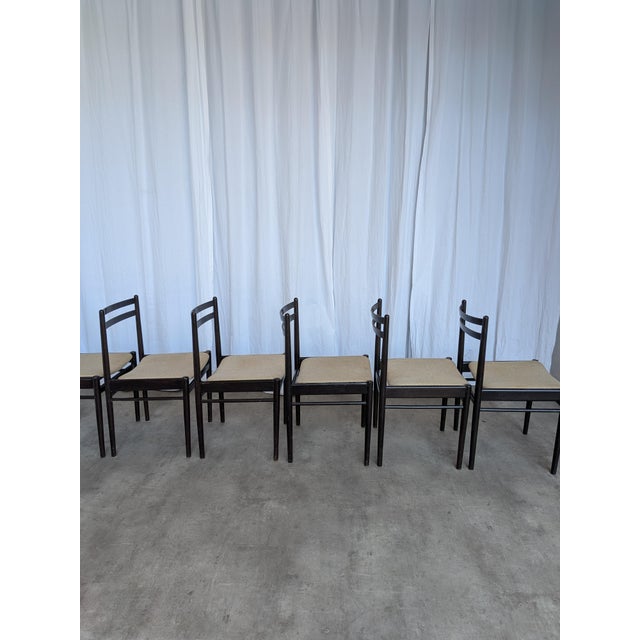 Vintage Dining Chairs in Beech Wood, 1970s, Set of 6 For Sale - Image 13 of 18