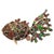 Bochic "Orient" Ruby, Emerald & Sapphire Brooch or Pendent Set In 18K Gold & Silver For Sale - Image 10 of 10
