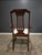 Bassett 1950s Bassett Furniture Lyre-Back Armchair For Sale - Image 4 of 7
