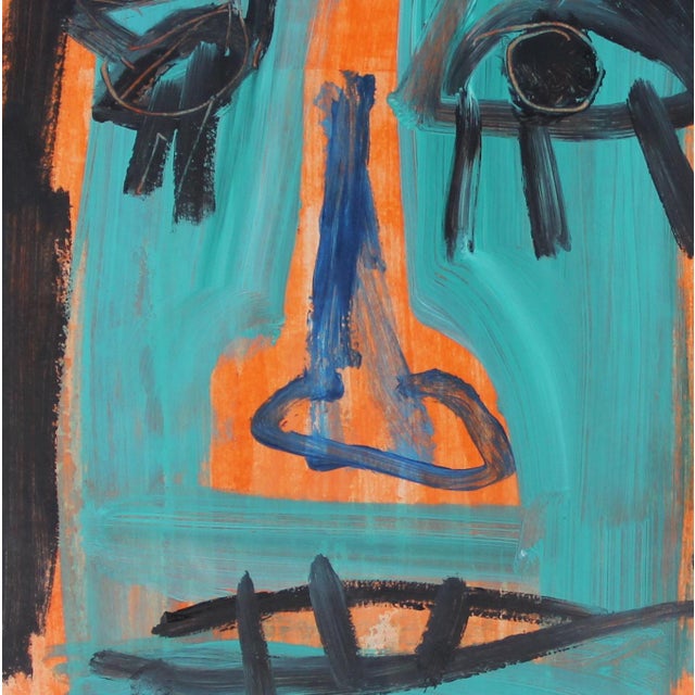 Lola Galanes, Expressionist Composition, 21st Century, Acrylic on Cardboard, in Flawless conditions. Designed from 2000...