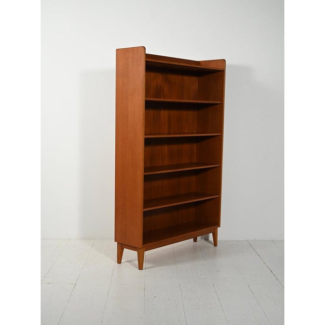 Scandinavian Teak Bookcase by Ferdinand Lundquist, 1960s For Sale - Image 3 of 10