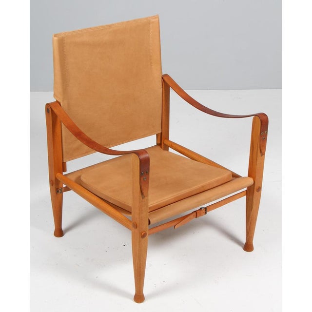 Square Clint Safari Chair from Rud Rasmussen, 1960s For Sale - Image 3 of 8