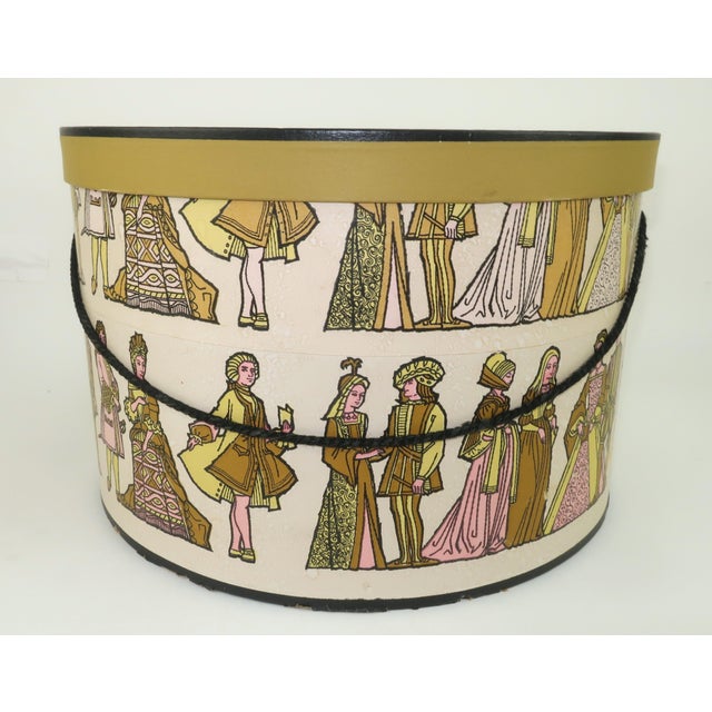 Department Store ‘Timeline of Fashion’ Hat Box, 1960’s For Sale In Atlanta - Image 6 of 14