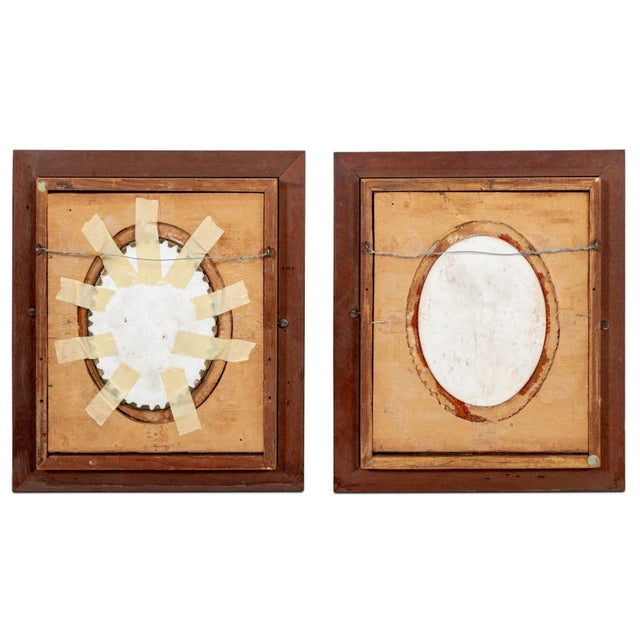 KPM Porcelain German KPM Porcelain Portrait Plaques, Pair For Sale - Image 4 of 5