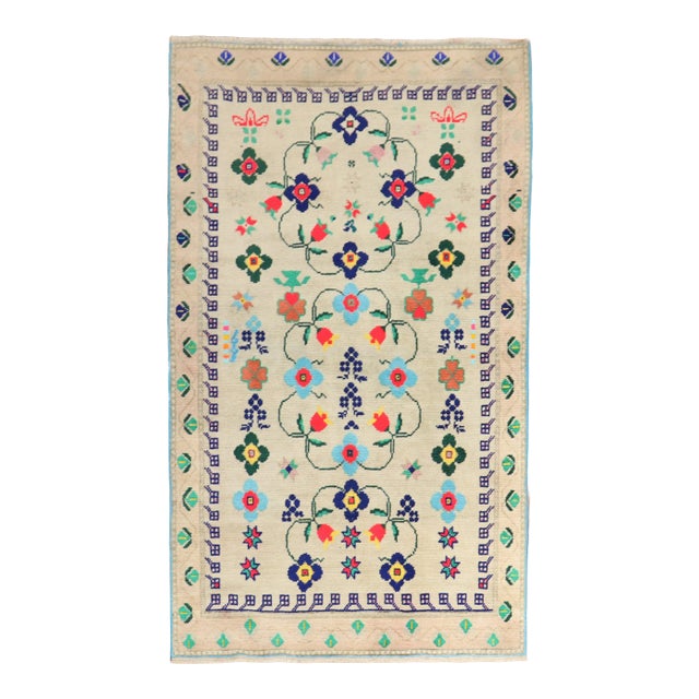Vintage Turkish Anatolian - 2'9" x 4'8" For Sale