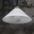 White Mid-Century French Opaline Glass and Brass Pendant Lamp For Sale - Image 8 of 9