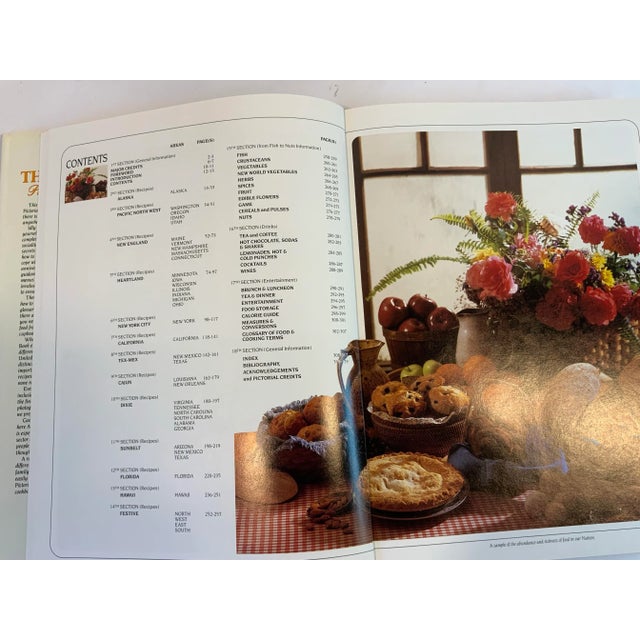 Paper 1981 “American the Majestic Pictorial Cookbook” For Sale - Image 7 of 11