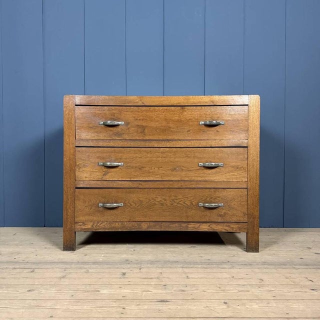 French Oak Chest of Drawers, 1920s For Sale - Image 3 of 16