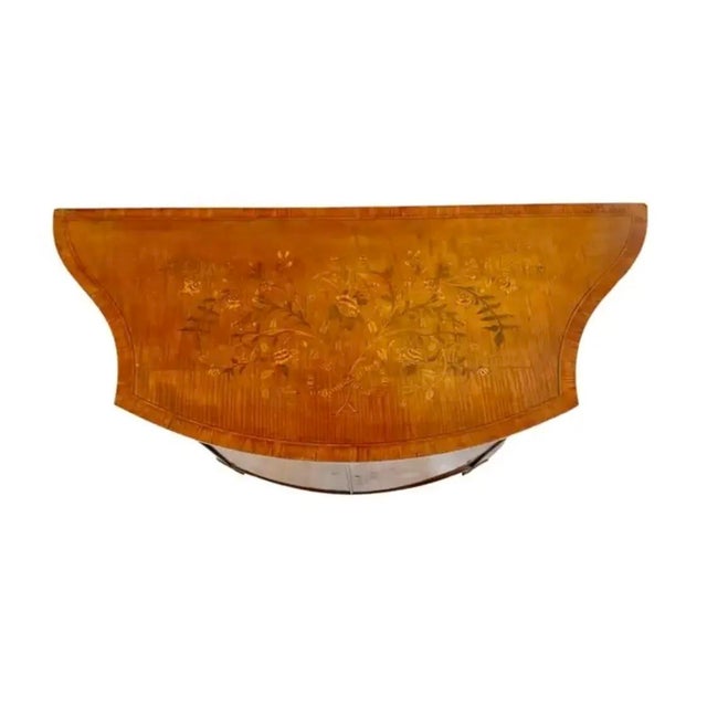 19th Century George III Harewood and Marquetry Cabinet For Sale In Tampa - Image 6 of 15