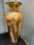1970s Vintage Large Solid Brass Urn With Rope Detailing For Sale - Image 5 of 6