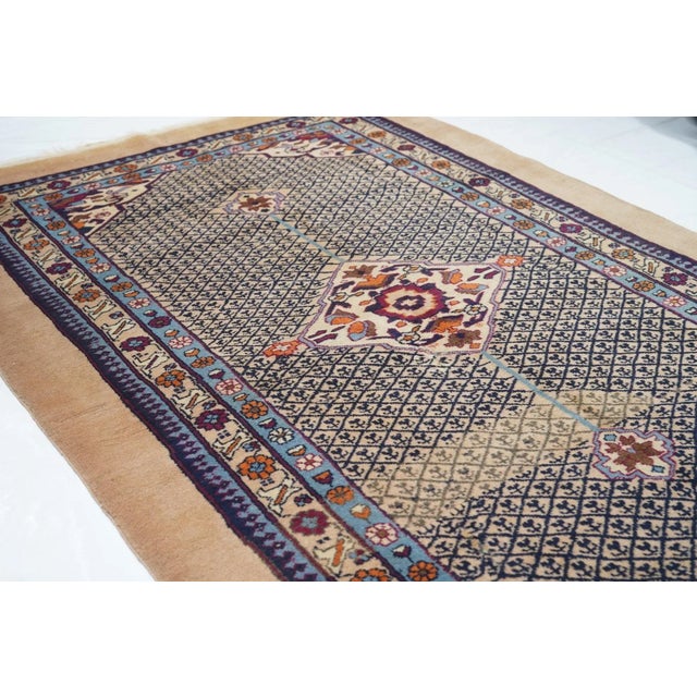 Antique Sarab Rug 4'2'' x 7'0'' For Sale - Image 9 of 11
