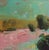 Warmth in Dreams presents a serene landscape bathed in soft hues of turquoise and warm earth tones. The loose brushwork...