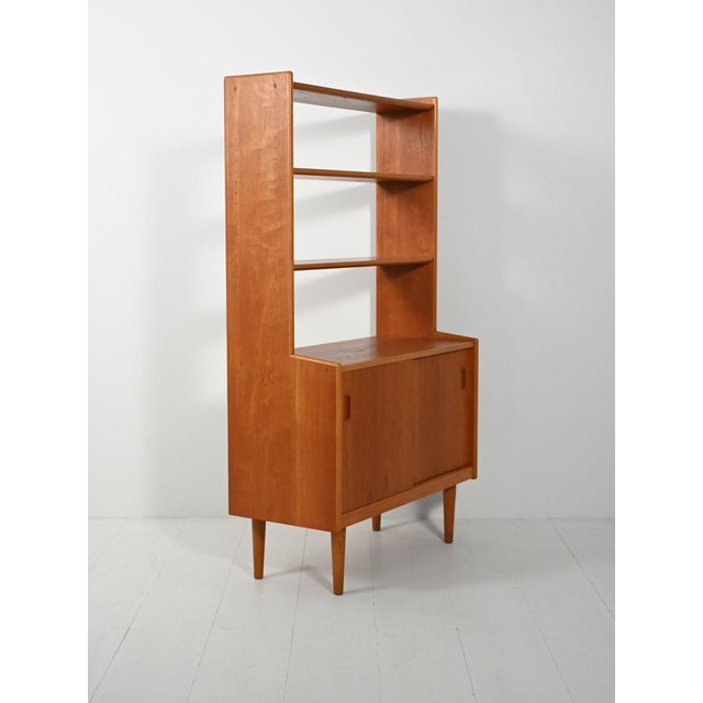 1960s Scandinavian Teak Bookcase, 1960s For Sale - Image 5 of 12