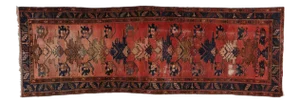 Antique Persian Hamadan Runner - 03'04 X 09'11