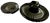 Glass 1960s Arcoroc France "Coquillage" Black Glass Shell Serving Set – 16 Pieces With Chip & Dip Platter For Sale - Image 7 of 13