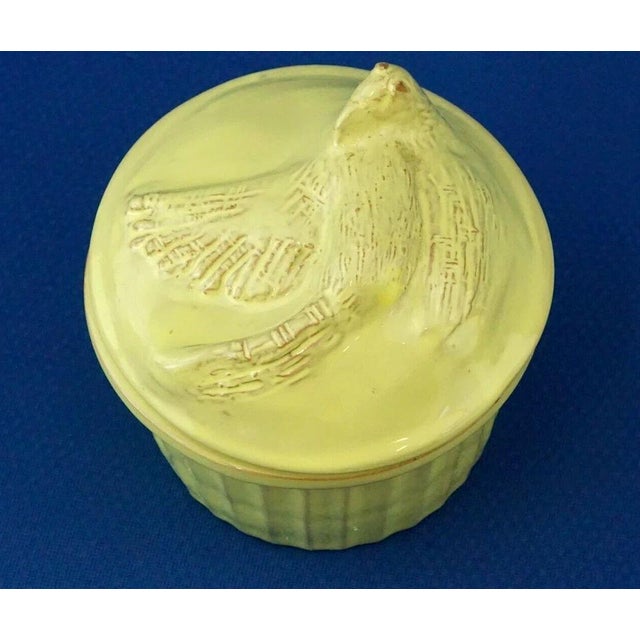 Yellow 20th Century Art Deco Ceramic Boxes by Roberto Perino for R.P. Castellamonte, Italy, 1970s, Set of 2 For Sale - Image 8 of 17