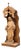 Large Traditional Figure of a Virgin in Wood Niche, 1950 For Sale