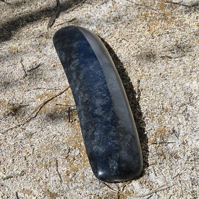 Robert Neuhauser, Black Diabas Sculpture, 1980s, Stone, Set of 2 For Sale - Image 13 of 18